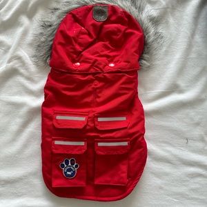 Canada pooch faux fur explorer jacket - size 10